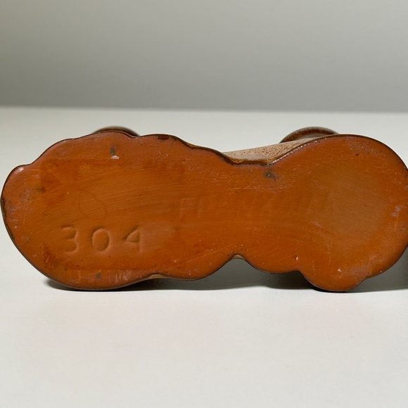 Vintage 50s 60s Frankoma Pottery # 304 Pair of Double Candle Holders - Picture 9 of 12